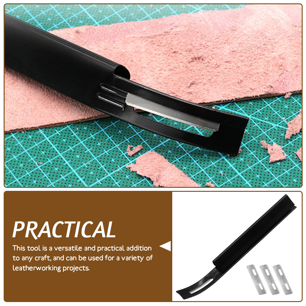Leatherwork Edge Beveler - 1 ensemble d'outils de chanfreinage des