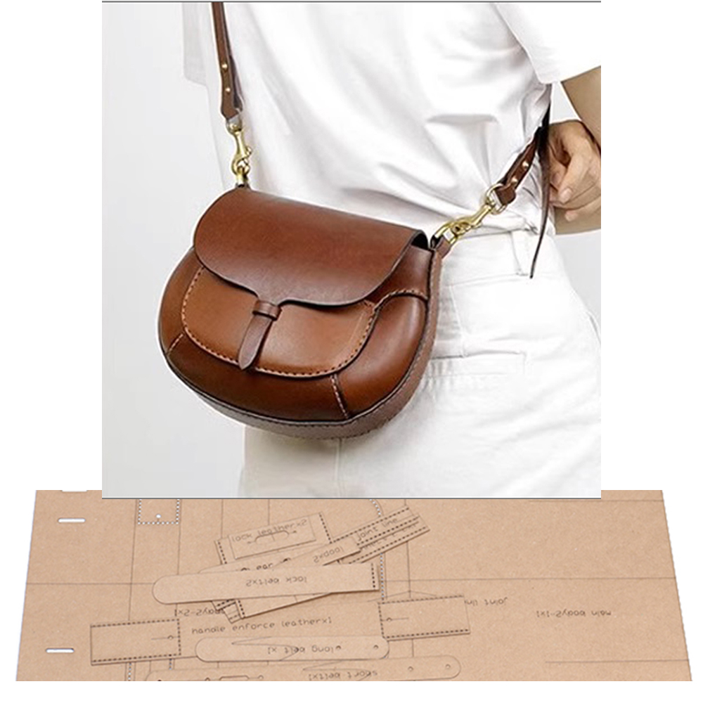Leatherwork Patterns - Bricolage cuir artisanat femmes dégager sac