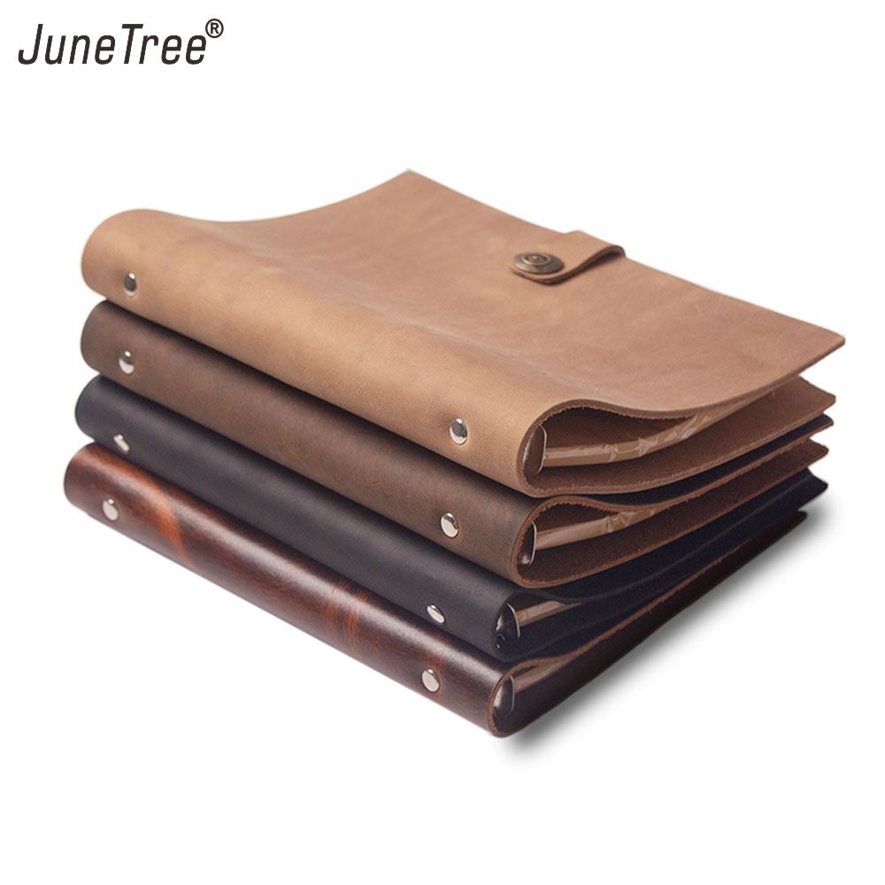 Leather Work Diary - Carnets de notes vintage format A5