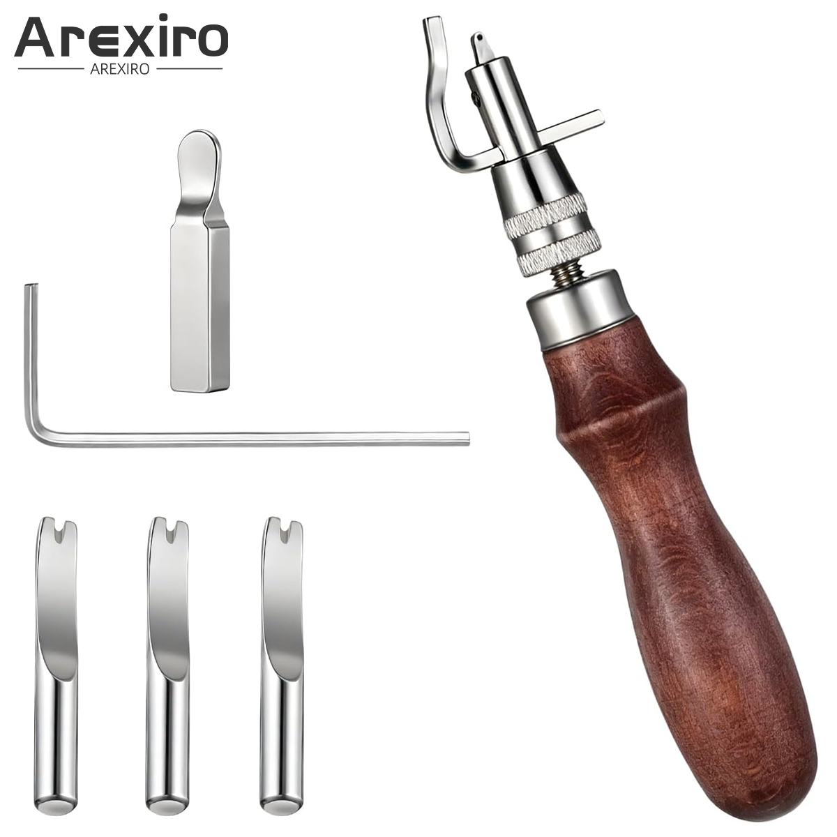 Leatherwork Edge Beveler - Kit de rainurage et de pliage