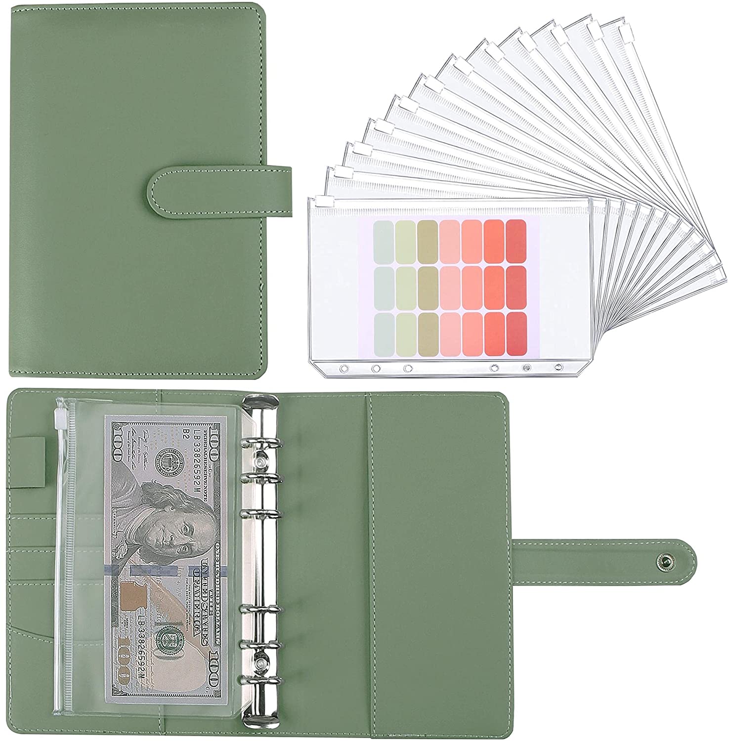 Leather Work Diary - Planificateur de classeur de Budget A6
