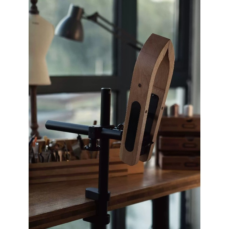 Leatherwork Craft - Support de serrage en bois pour