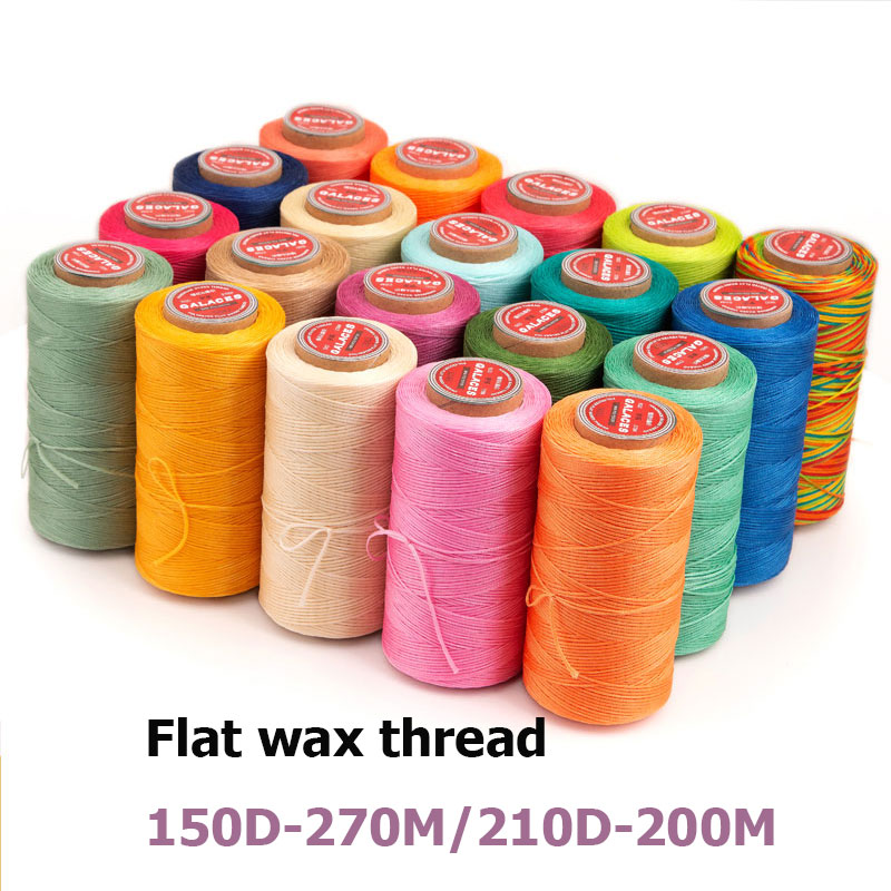 Leatherwork Roller - Fil ciré plat en cuir durable