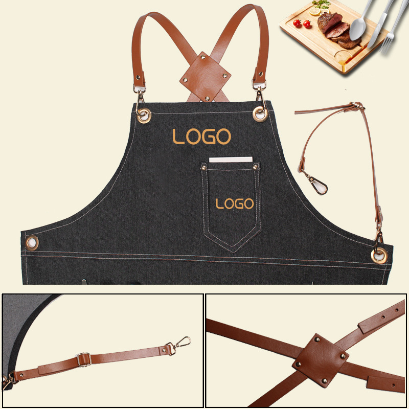 Leatherwork Apron - Tablier de travail en Denim à