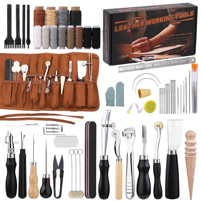Leatherwork Craft - KRABALL – Kit d'outils professionnels pour