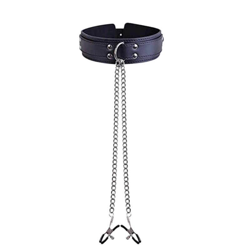 Collier ras du cou en cuir pun - Leatherwork Clamp avis et prix