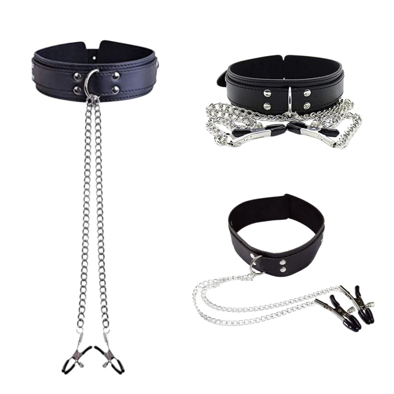 Collier ras du cou en cuir sty - Leatherwork Clamp avis et prix