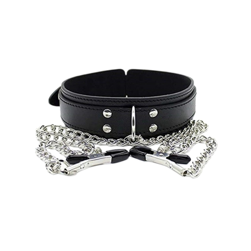 Collier ras du cou en cuir sty - Leatherwork Clamp avis et prix
