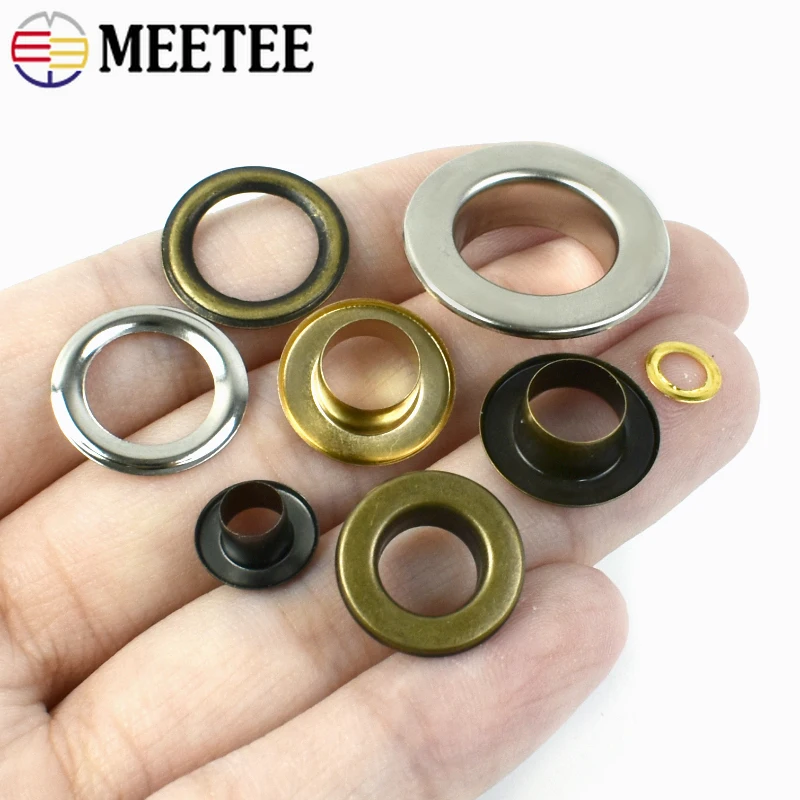 50 pièces 3.5-15mm oeillet en  - Leatherwork Hardware avis et prix