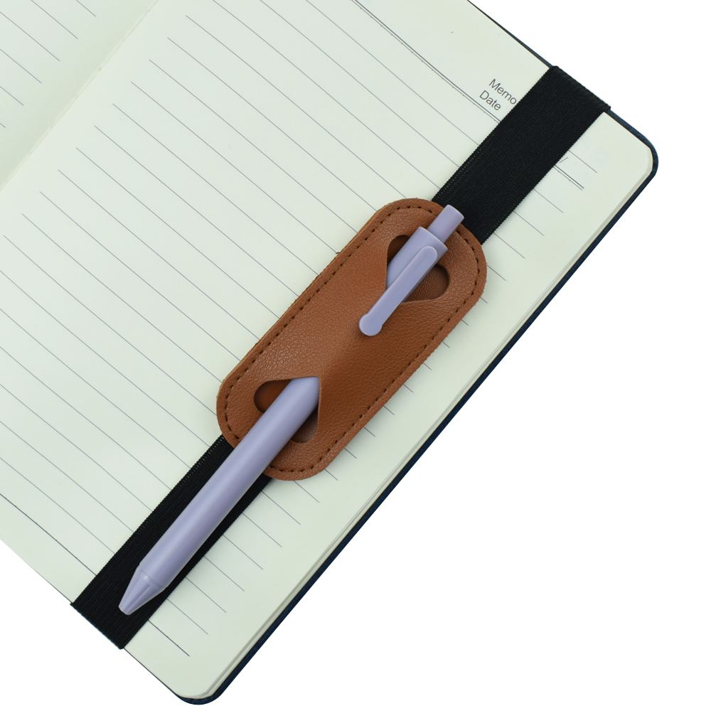 Bande élastique porte-stylo en - Leather Work Diary avis et prix