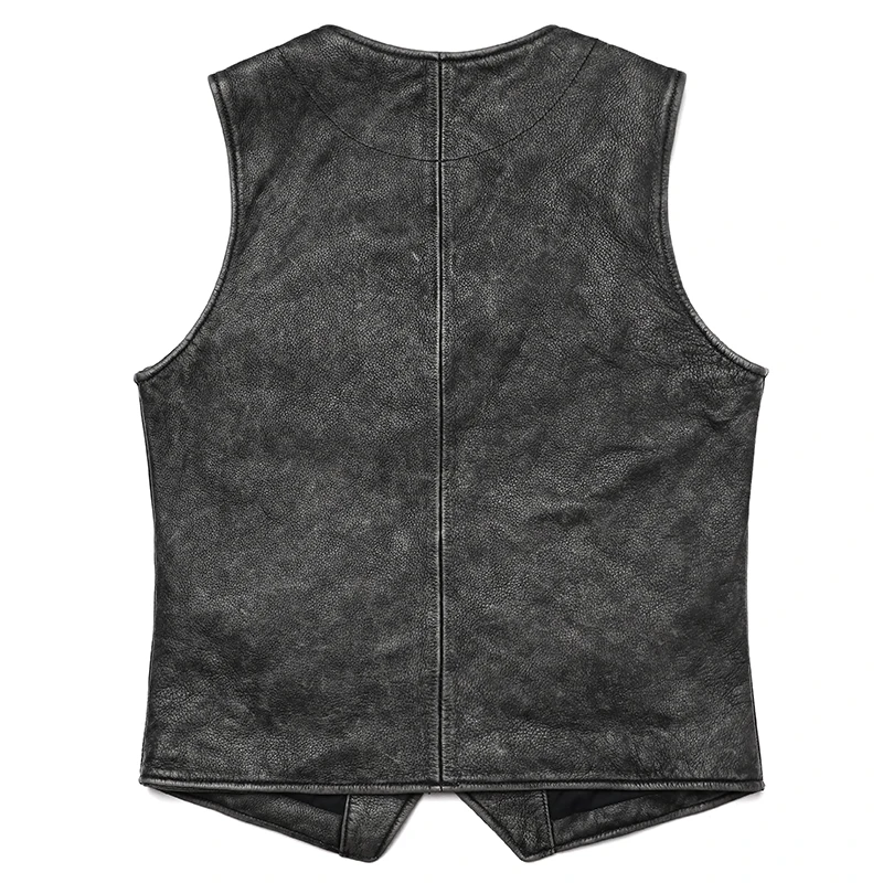 Vêtements de travail vintage p - Leather Work Vest For Men avis et prix