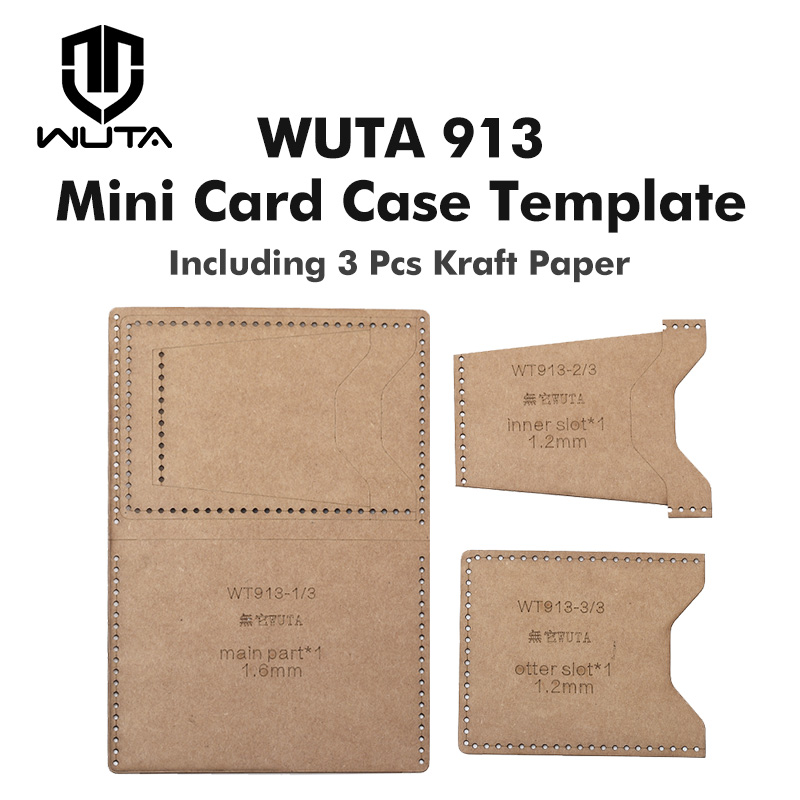 WUTA-Mini porte-cartes en papi - Leatherwork Patterns avis et prix