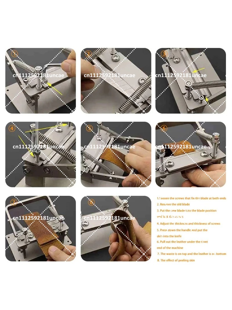 Machine manuelle à fendre et p - Leatherwork Machine avis et prix