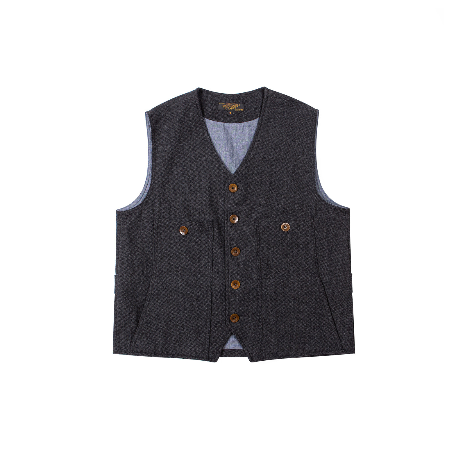 Secondorder FW24 Gilet de trav - Leather Work Vest For Men avis et prix