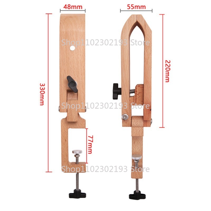 Pince en bois pliable réglable - Leatherwork Roller avis et prix