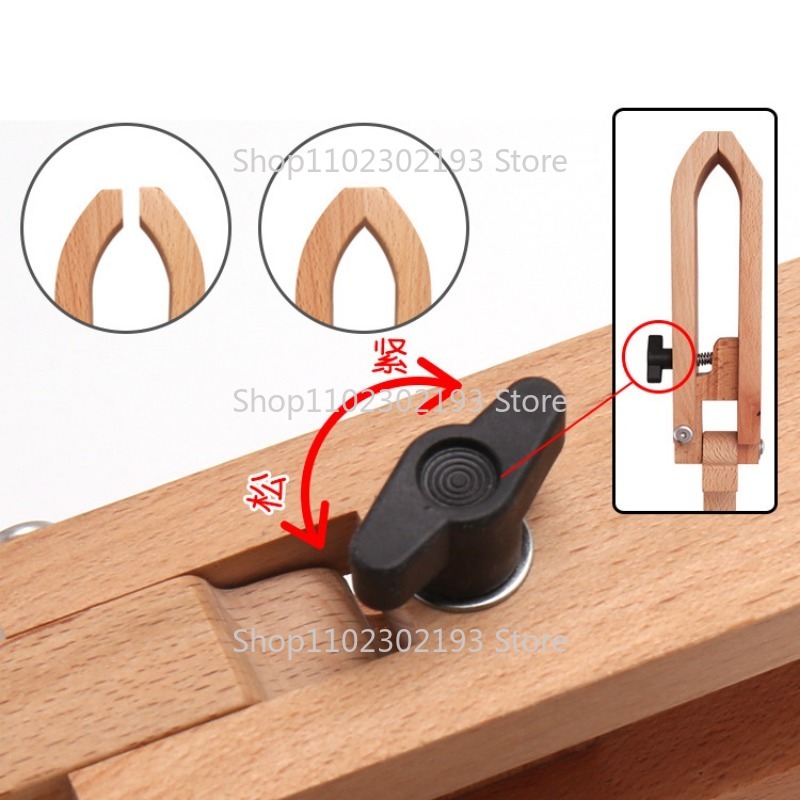 Pince en bois pliable réglable - Leatherwork Roller avis et prix