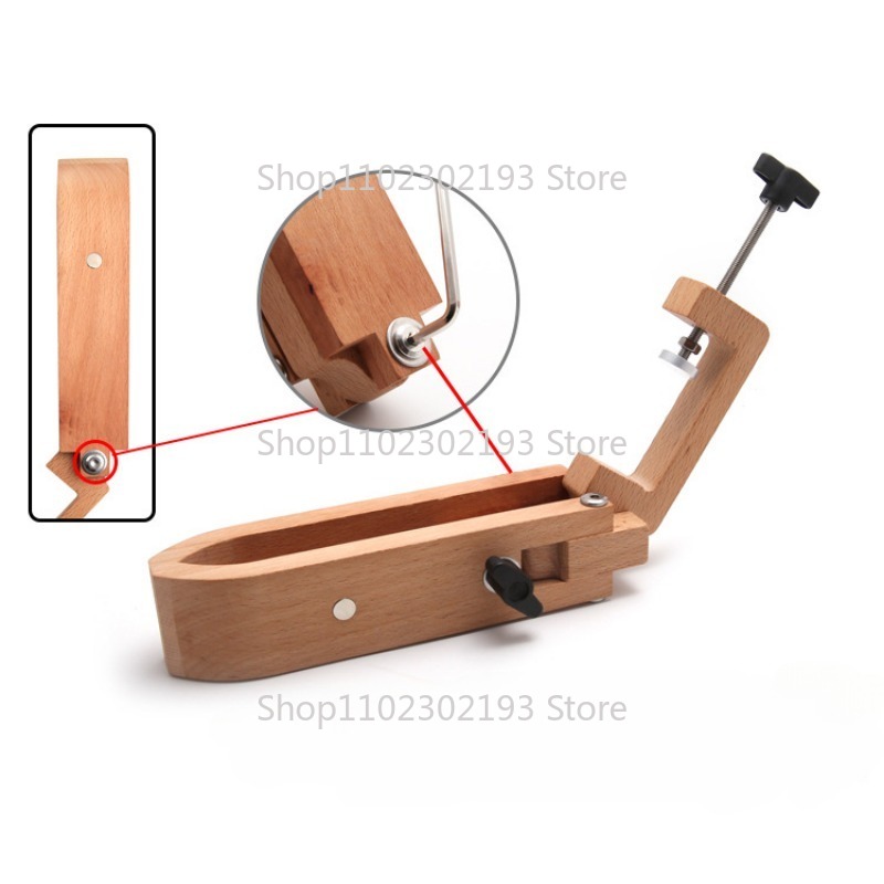 Pince en bois pliable réglable - Leatherwork Roller avis et prix