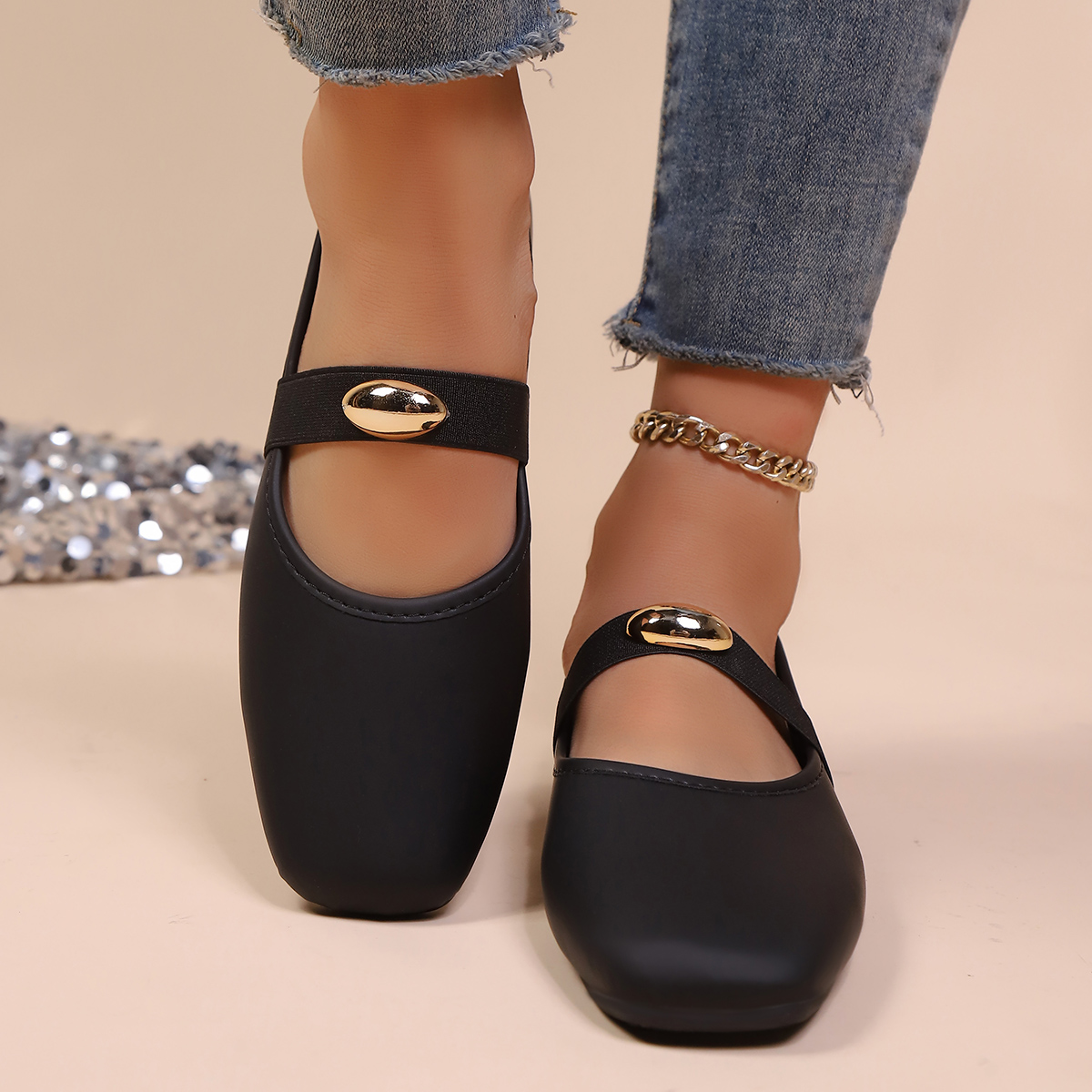 Chaussures plates Mary Jane mi - Leatherwork Hardware avis et prix