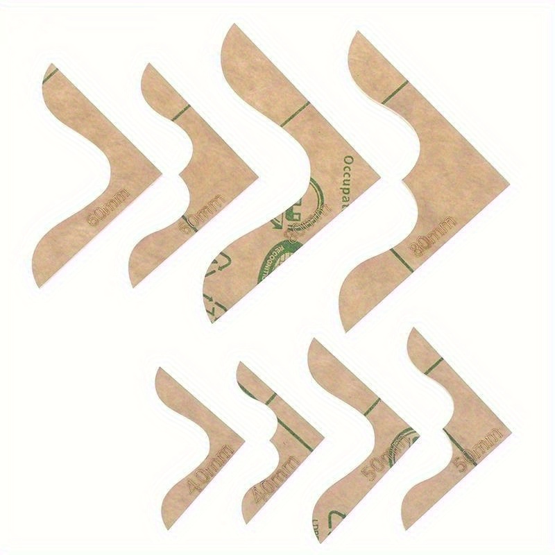8 Pièces Pochoirs en Acrylique - Leatherwork Patterns avis et prix