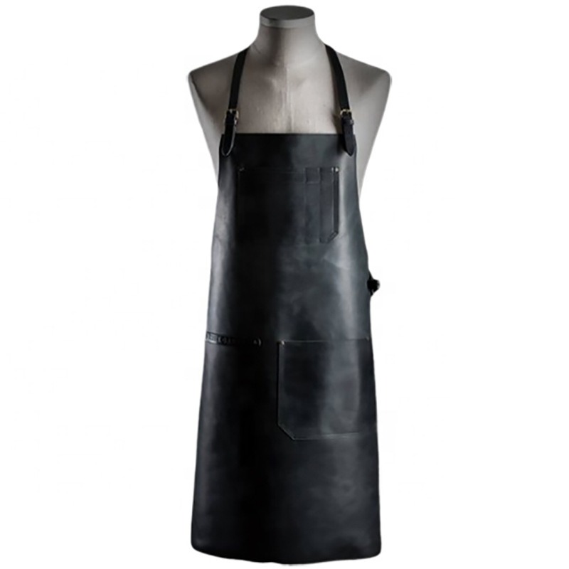 Tablier en PU tendance, imperm - Leatherwork Apron avis et prix
