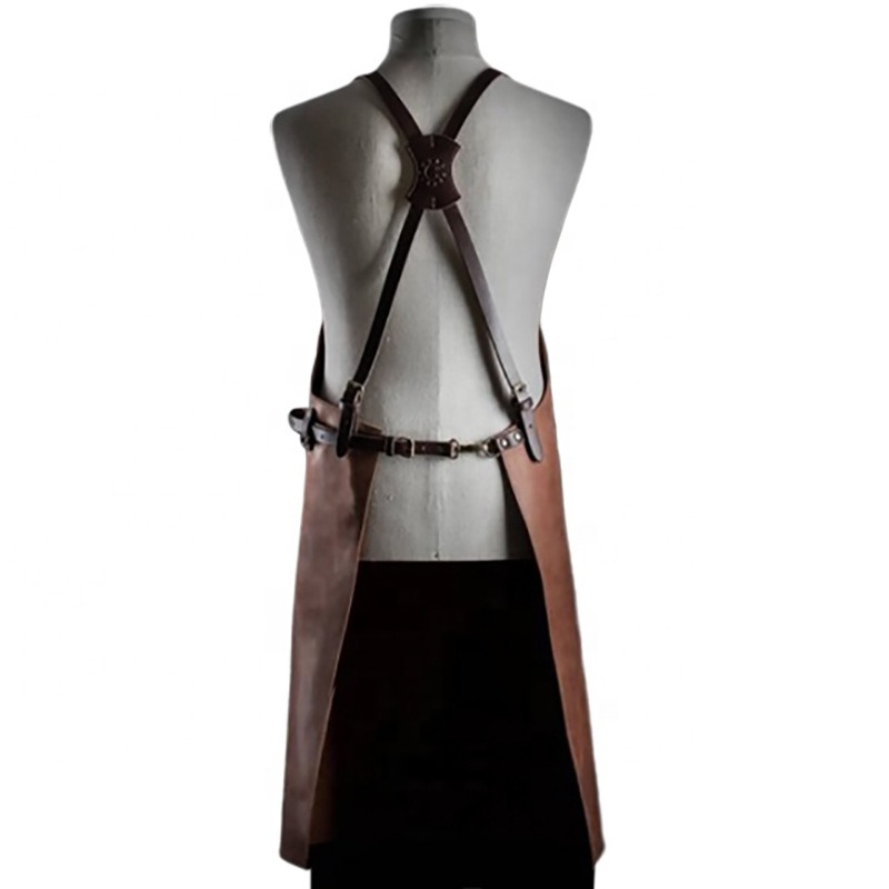 Tablier en PU tendance, imperm - Leatherwork Apron avis et prix