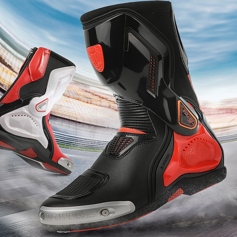 Bottes de moto pour hommes, ha - Leatherwork Clamp avis et prix