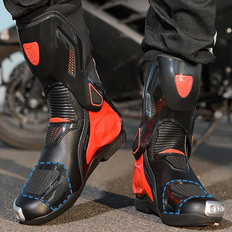 Bottes de moto pour hommes, ha - Leatherwork Clamp avis et prix