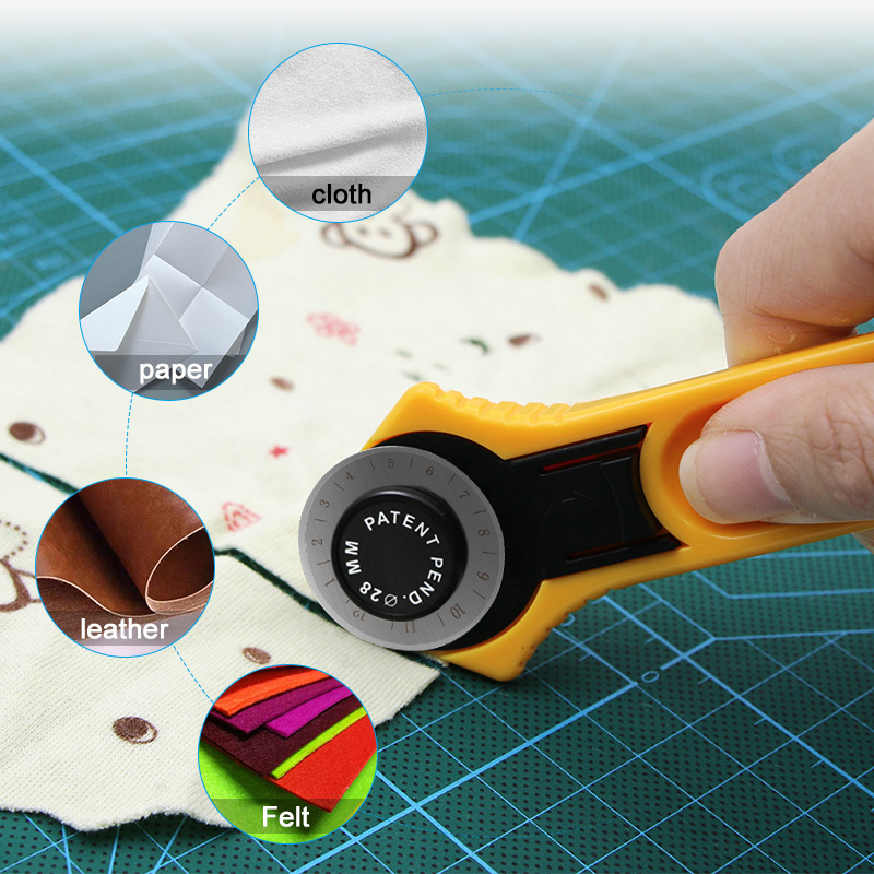 Coupeur rotatif 28mm /45mm, ro - Leatherwork Roller avis et prix