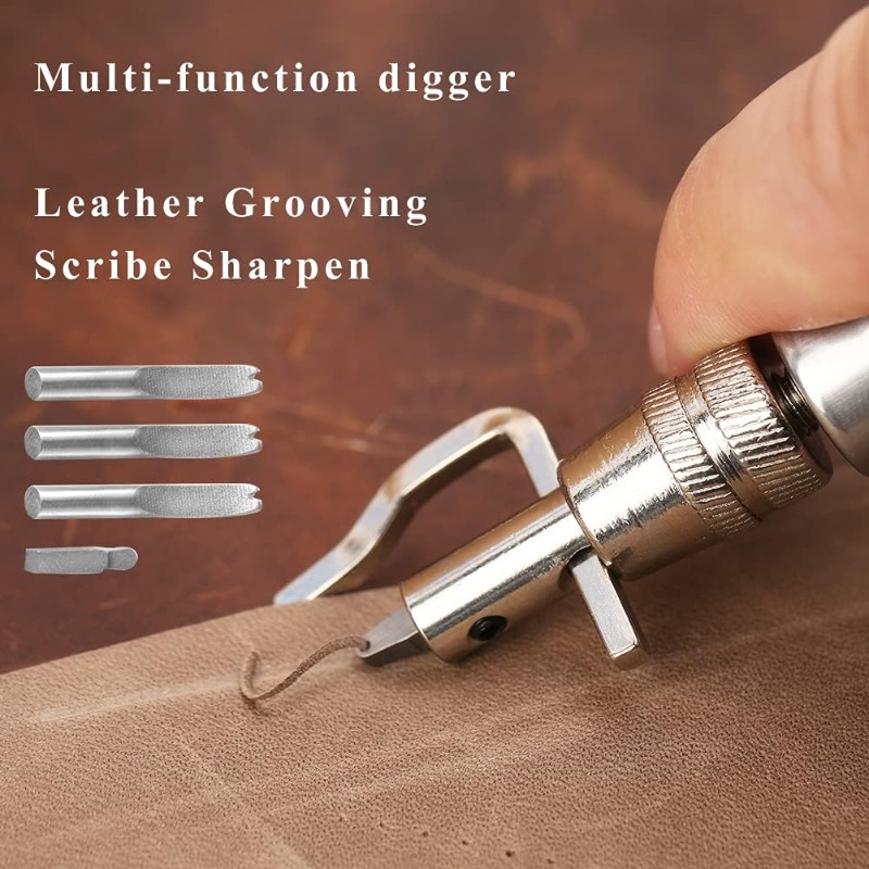 Kit de 7 outils professionnels - Leatherwork Edge Beveler avis et prix