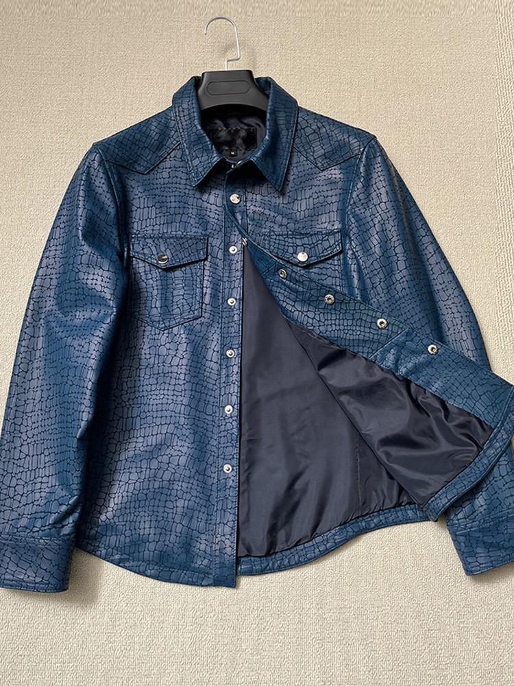 Veste en cuir véritable pour h - Leatherwork Patterns avis et prix