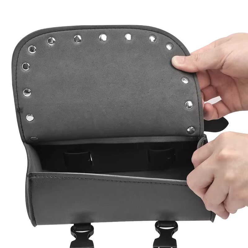 Sacs de moto en cuir Pu noir,  - Leatherwork Roller avis et prix