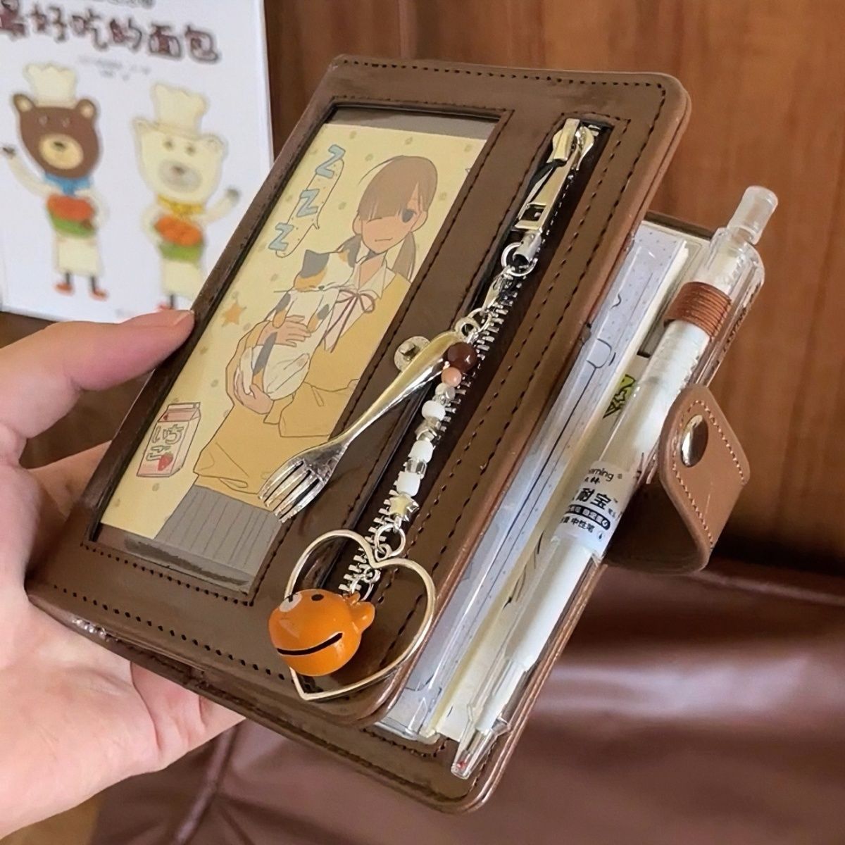 Carnet à feuilles mobiles en c - Leather Work Diary avis et prix