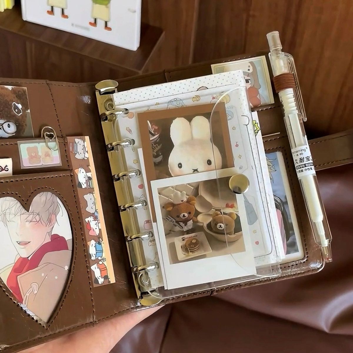 Carnet à feuilles mobiles en c - Leather Work Diary avis et prix