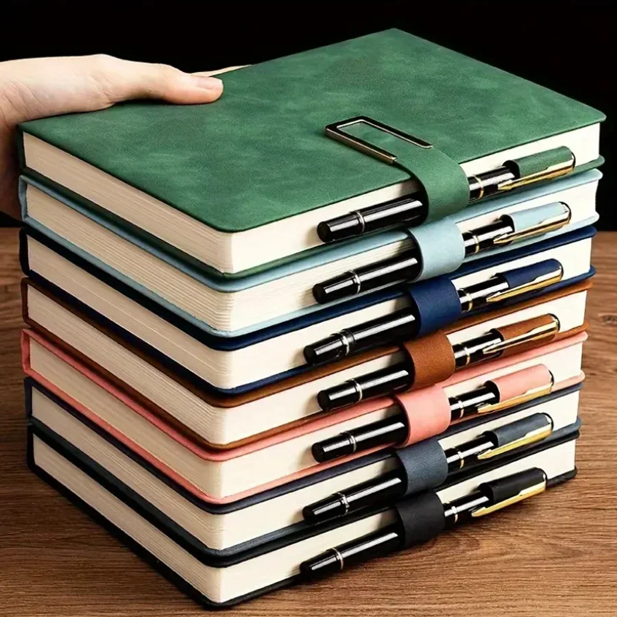 1 carnet en cuir A5 vintage à  - Leather Work Diary avis et prix