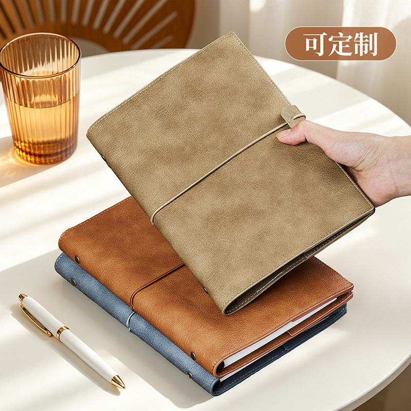 Carnet rechargeable A5 en simi - Leather Work Diary avis et prix